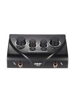 Generic Karaoke Sound Mixer I1787B-A Black  - Image 3