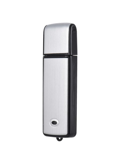 USB Digital Audio Voice Recorder OS0714B-A Black/Silver