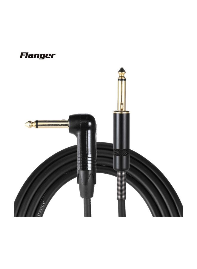 Electric Guitar Connecting Audio Cable I2203-A Black