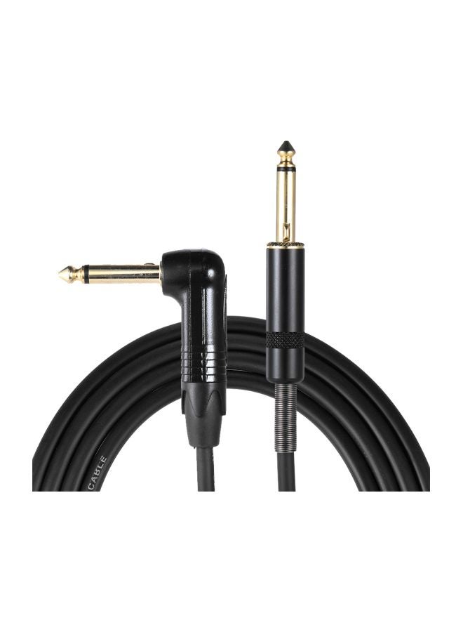 Electric Guitar Connecting Audio Cable I2203-A Black