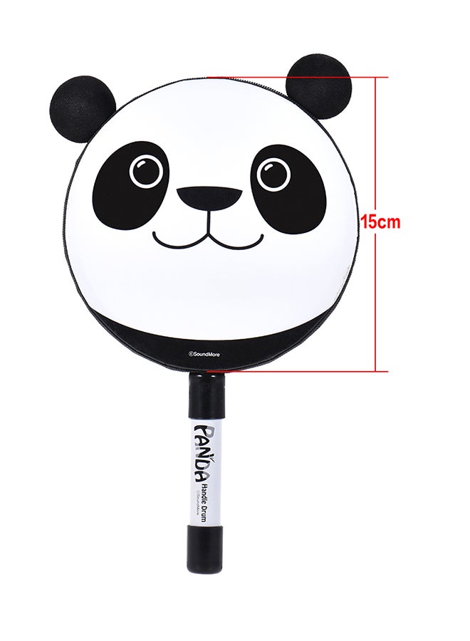 Generic Panda Toy Tambourine With Mallet  - Image 2