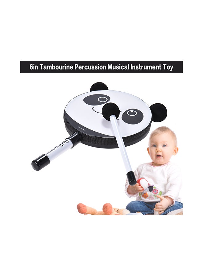 Generic Panda Toy Tambourine With Mallet  - Image 4