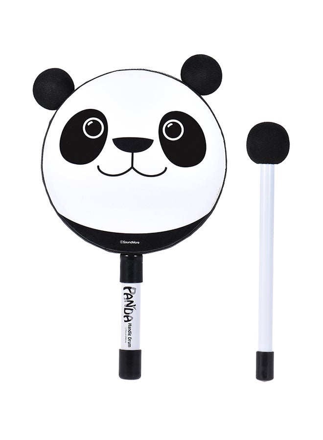 Generic Panda Toy Tambourine With Mallet  - Image 1
