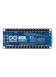 Arduino Nano Every Board With Header Blue/Silver/Black  - Image 1