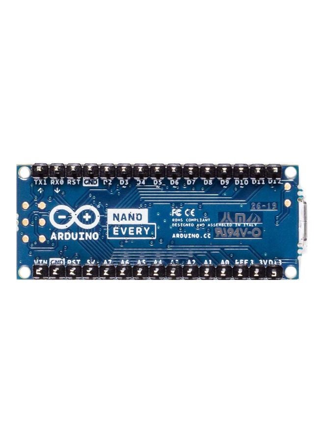 Arduino - Nano Every Board With Header Blue/Silver/Black - Image 1