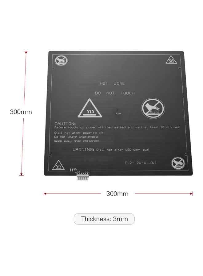 Anet 3D Printer Heating Platform Hot Bed Set Black  - Image 3