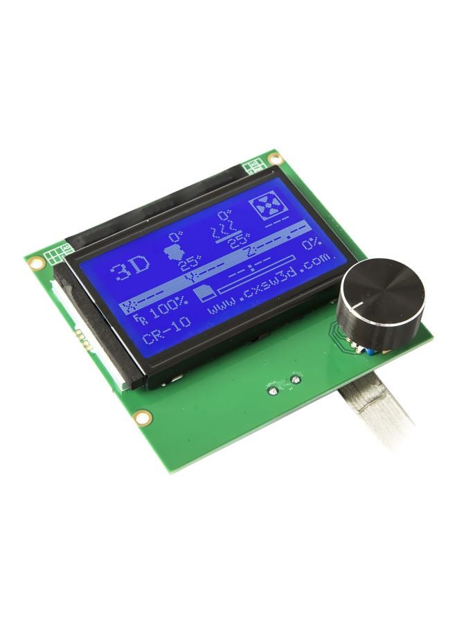 وحدة تحكم بشاشة عرض LCD مع كابل أخضر/أسود - Image 1