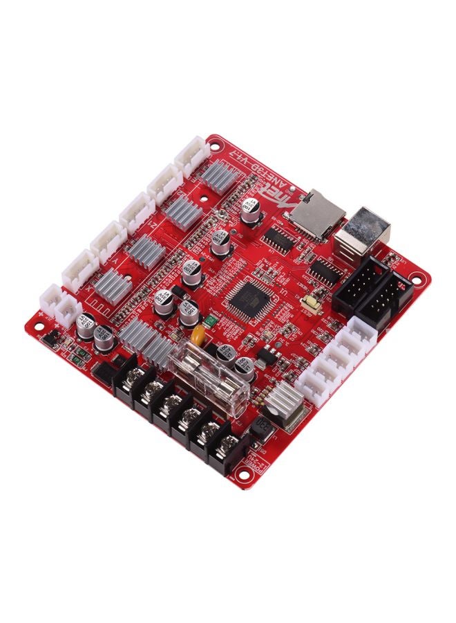 Anet - A1284-Base V1.7 Base Control Mother Board For A8 Plus Red/Black/Silver - Image 1