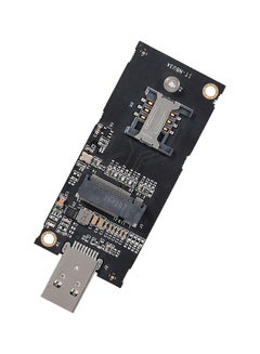 Decdeal 4-Piece NGFF M.2 Key B To USB 3.0 Adapter Converter Card Set 3.2x7.3cm Black  - Image 2