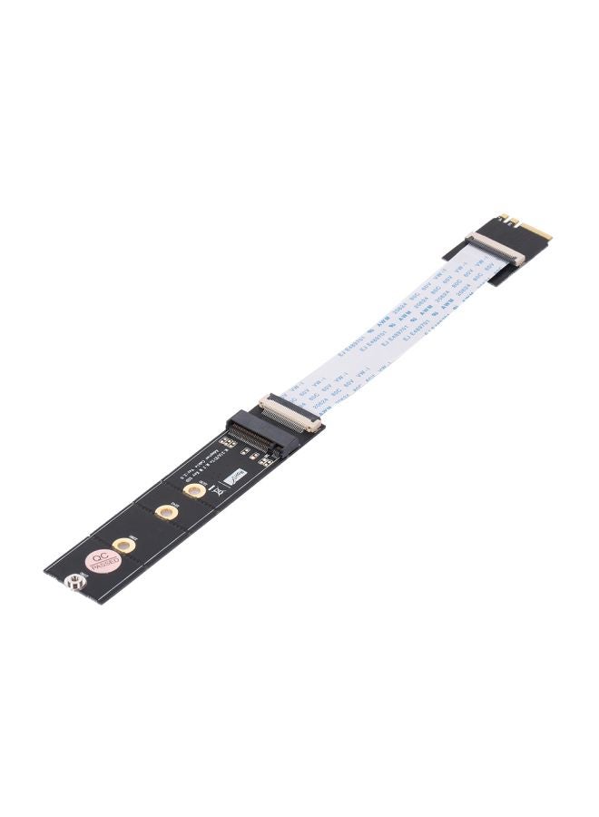 Decdeal - 8-Piece NGFF M.2 Key M To Key A Plus E Extension Adapter Card Set Black - Image 1