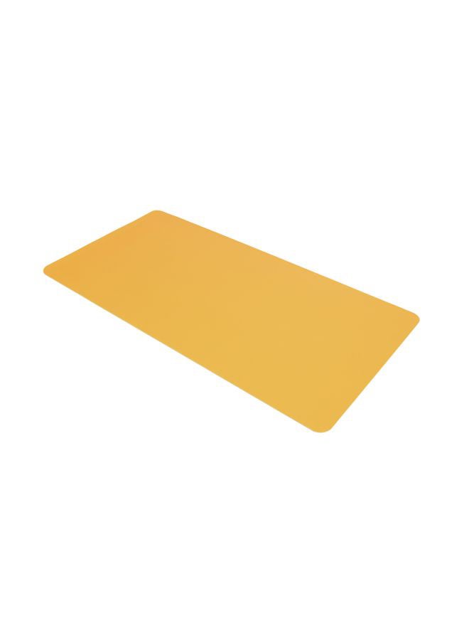 BUBM - PU Leather Desk Mat Blue/Yellow - Image 1