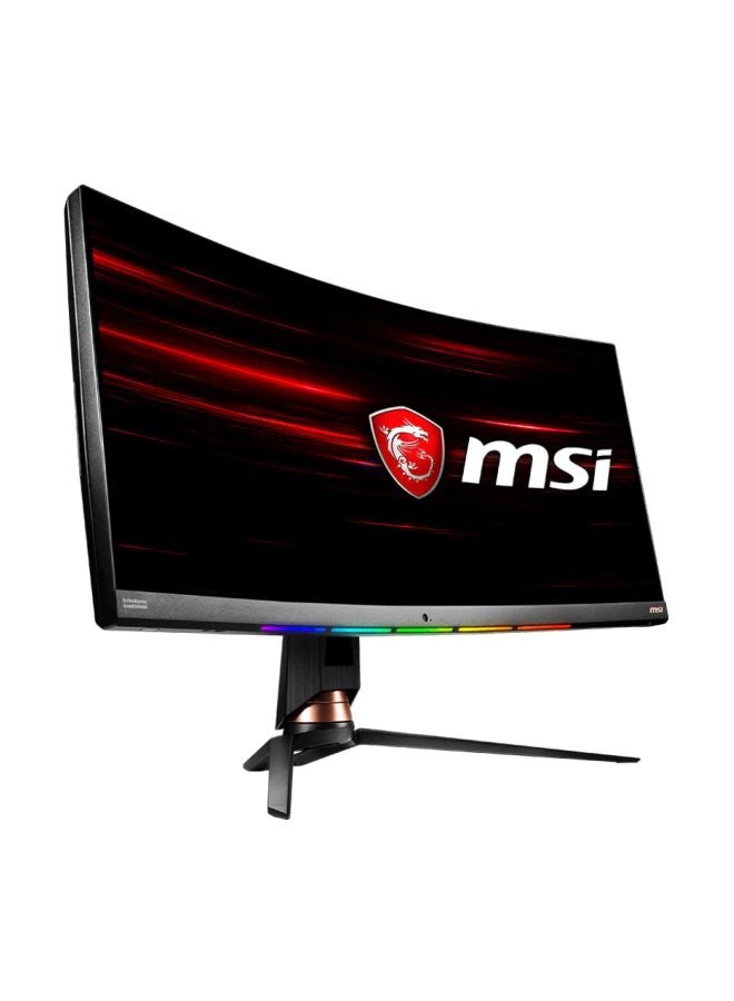 MPG341CQR 34 inch VA LCD UWQHD Curved Gaming Monitor With 144Hz, AMD FreeSync and DisplayPort USB Black