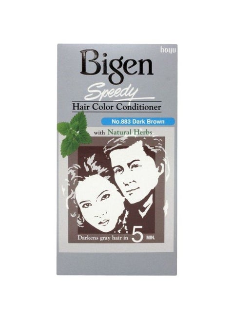 Speedy Hair Color Conditioner 883 Dark Brown 80grams