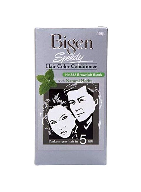 Speedy Hair Color Conditioner 882 Brownish Black 80grams
