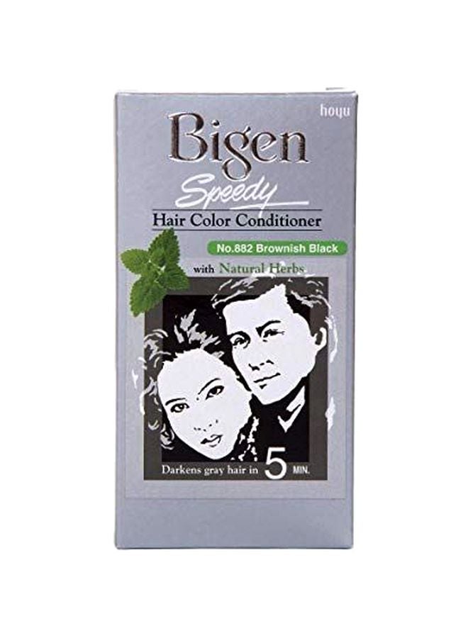 Speedy Hair Color Conditioner 882 Brownish Black 80grams