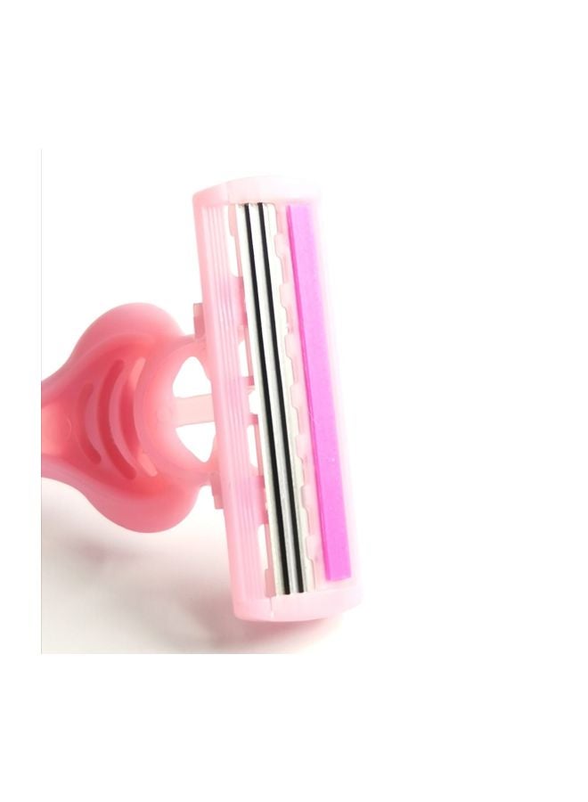 COLIER 8-Piece Simply Colier Razor Set Pink  - Image 3