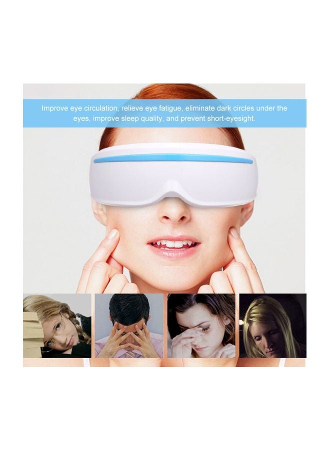 Electric Vibration Eye Massager White/Blue - Image 2