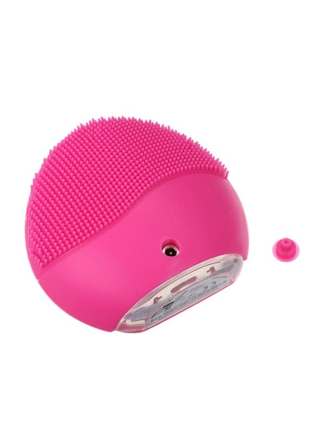 Electric Silicone Face Cleaning Tool Pink - Image 5