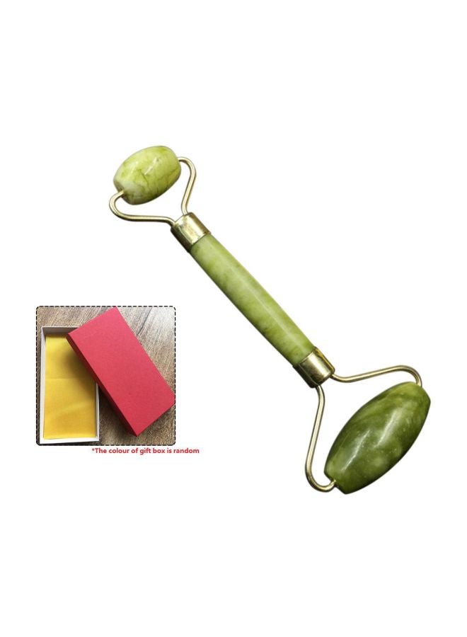 أدات تدليك الوجه ببكرة دوارة من حجر اليشم لمكافحة الشيخوخة - Image 5