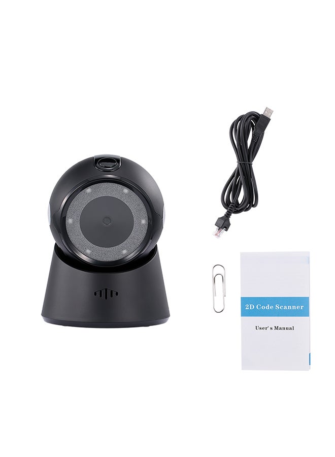 Generic - USB Versatile Scanner Qr Code Reader Black - Image 1