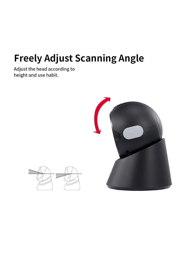 Generic - USB Versatile Scanner Qr Code Reader Black - Image 1