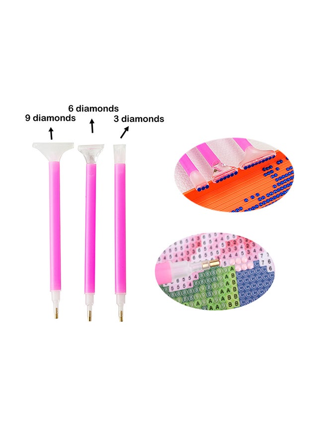 Generic 10-Piece DIY Diamond Embroidery Pen Tools Green  - Image 3