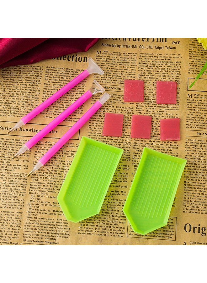 Generic 10-Piece DIY Diamond Embroidery Pen Tools Green  - Image 4