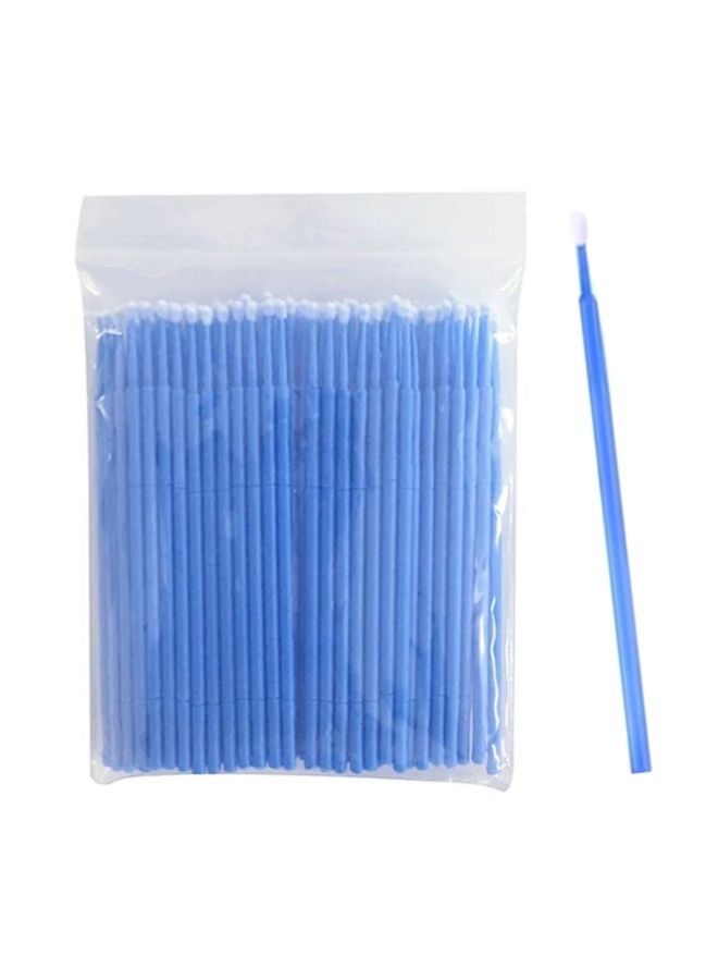 Beauenty 100-Piece Disposable Eyelash Extension Applicator Set Blue/White  - Image 1