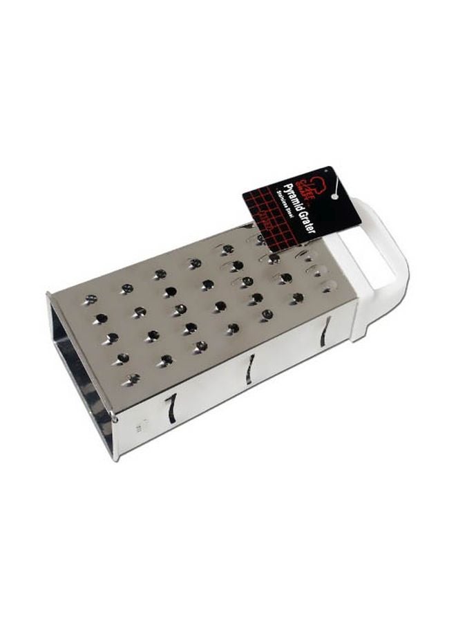 Chef Craft Stainless Steel Pyramid Grater Silver 8.25inch