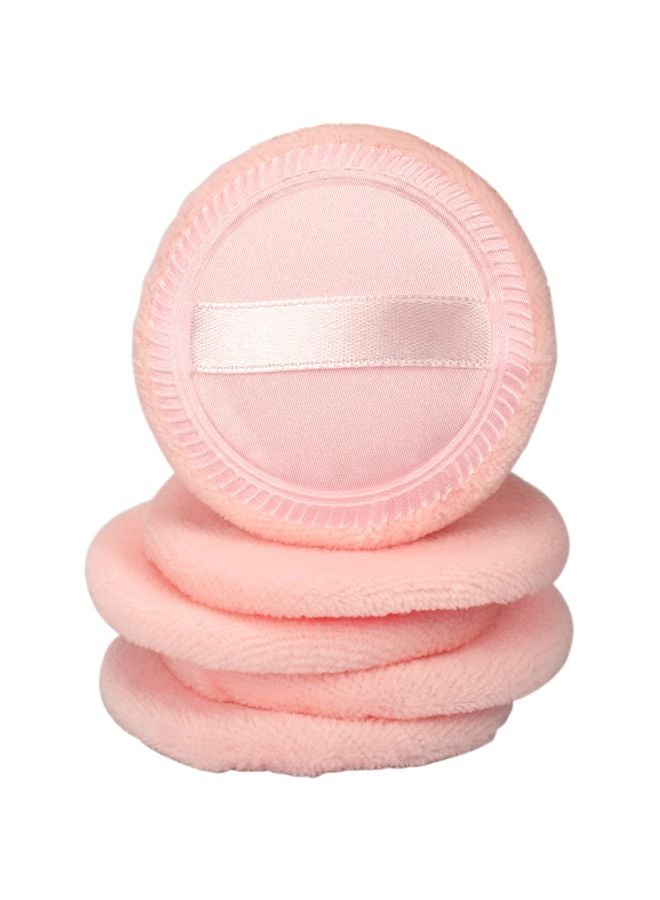 Generic 5-Piece Powder Puff Set Pink  - Image 1