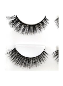 SHIDISHANGPIN 6-Piece Mink False Eye Lash Black  - Image 3