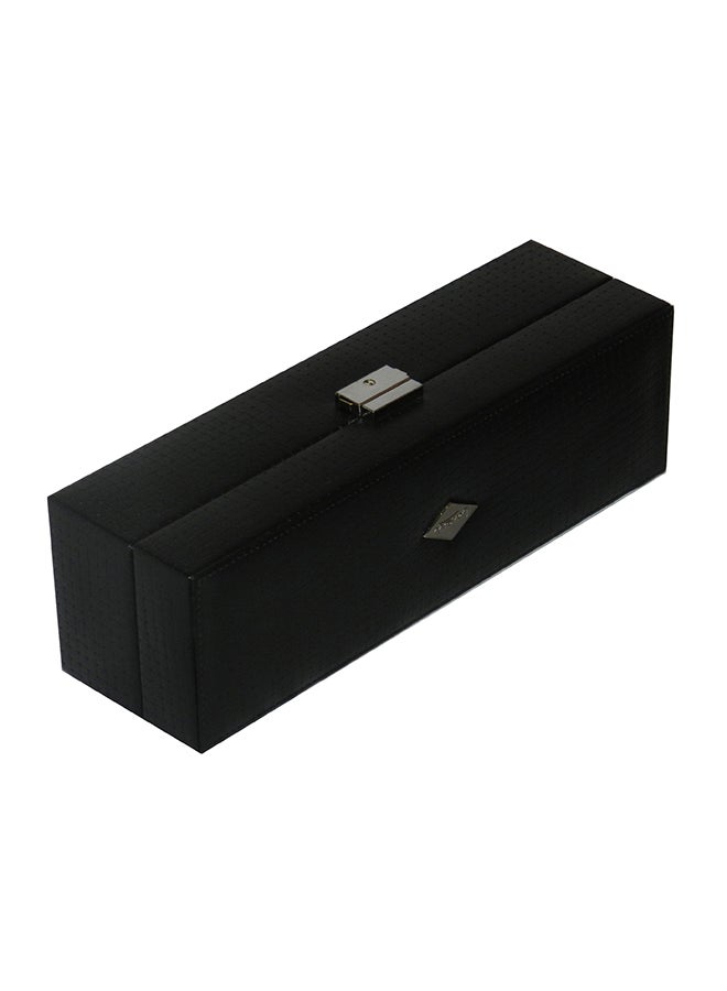 LAVERI LEATHER unisex 5 Grid Genuine Leather Designer Watch Box - Image 3