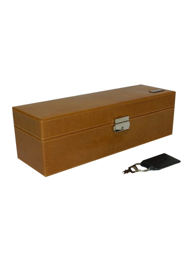 ليفراي صندوق ساعات من الجلد الطبيعي مزود بـ5 فتحات unisex - Image 1