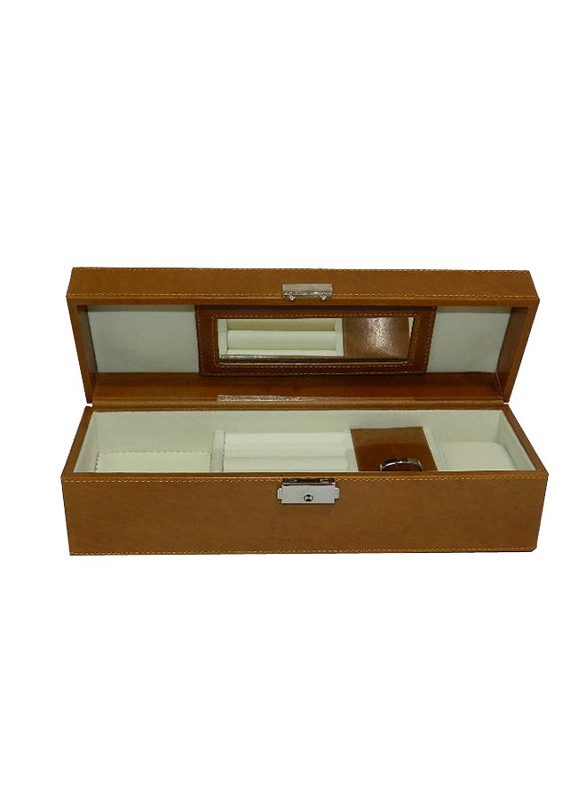 ليفراي صندوق ساعات من الجلد الطبيعي مزود بـ5 فتحات unisex - Image 3