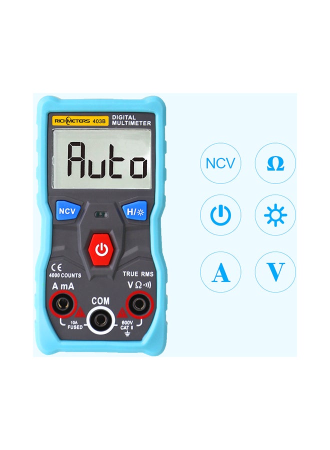 Ranging Digital Multimeter Blue/Grey 19.00X3.50X14.00cm - v1582894424/N35136732A_2