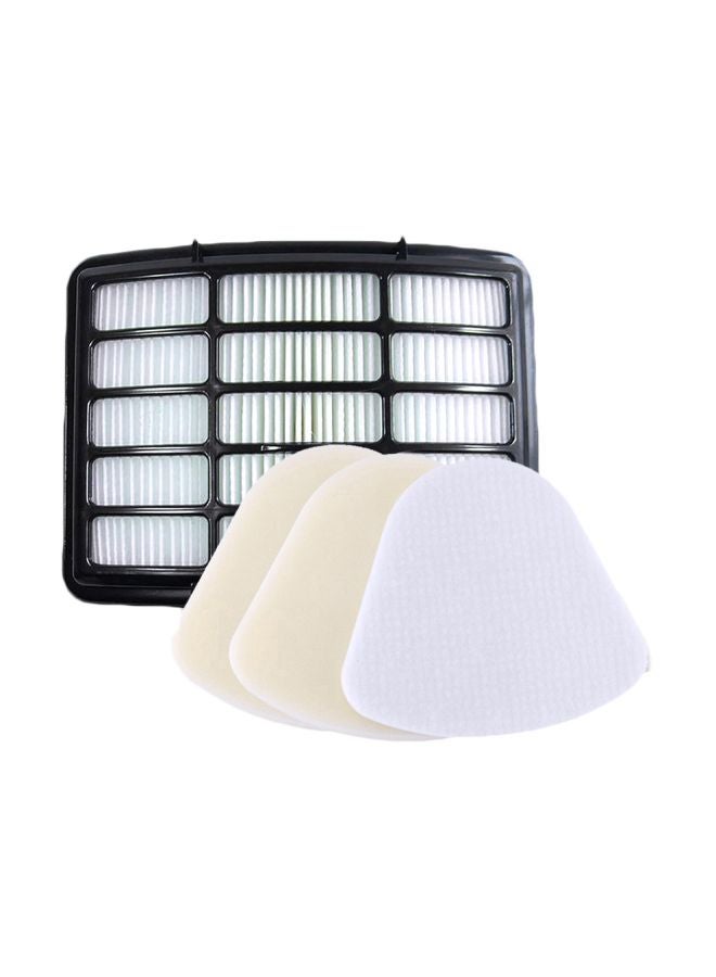 4-Piece Replacement Filters For Shark Navigator Lift-Away Vacuum NV350/XHF350/XFF350 H24297-7 White/Black/Beige - Image 1