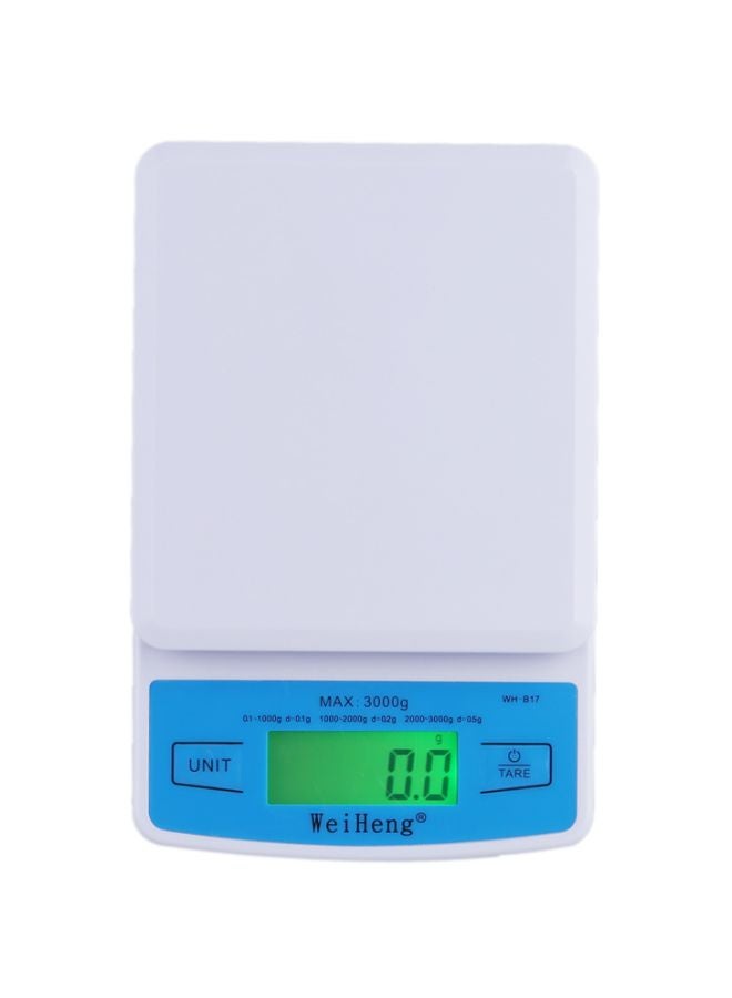 Mini Digital Weighing Scale E0897-A White/Blue - v1582894687/N35106369A_1