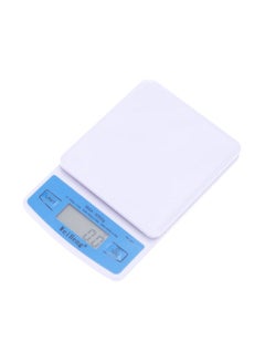 WeiHeng Mini Digital Weighing Scale E0897-A White/Blue  - Image 4