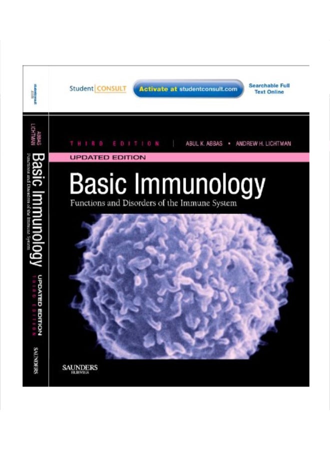 Basic Immunology Functions And Disorders Of The Immune System Paperback English by Andrew H. Lichtman 