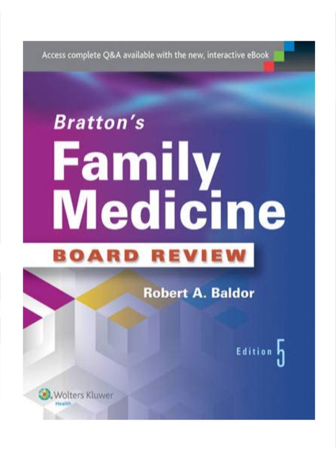Bratton's Family Medicine Board Review paperback english 