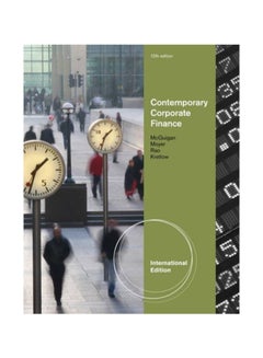 Contemporary Corporate Finance Paperback English by Ramesh Rao