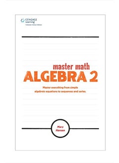 Master Math Algebra 2 paperback english - 41829