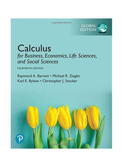 Calculus For Business Economics Life Sciences And Social Sciences Paperback English by Raymond A. Barnett - 43593 
