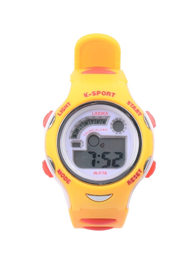 Lasika Rubber DigitalWatch-Set W-F78 