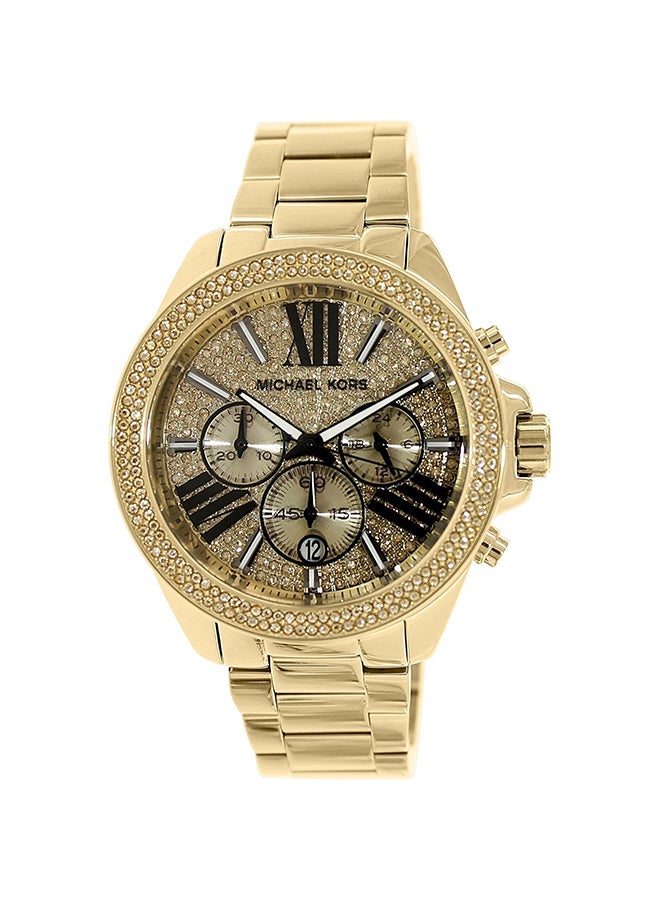 Michael Kors - Women's Water Resistant Stainless-Steel Analog Wrist-Watch Mk6095 - Image 1