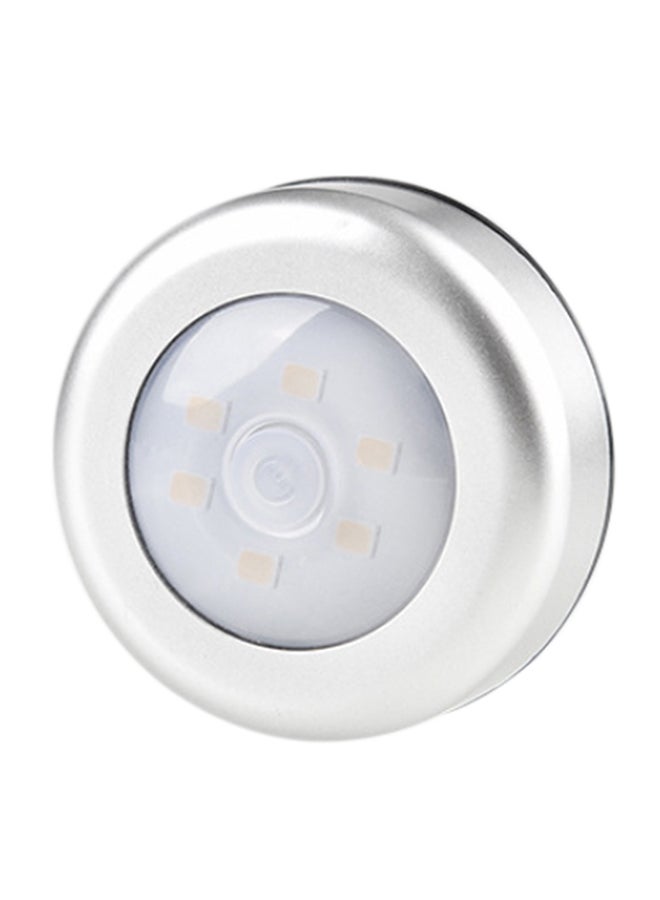 6  LED Touching Pressing Cabinet Light Warm White 10.00x4.00x10.00cm - Image 1