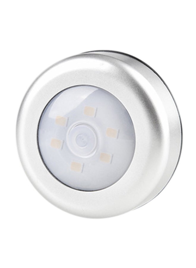 مصباح خزانة يعمل باللمس مكون من 6 مصابيح LED أبيض 10.00x4.00x10.00سم - Image 1