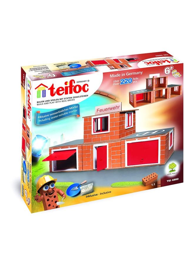 eitech - 4800 220-Piece Fire Station Construction Set 4800 6+ Years - Image 1