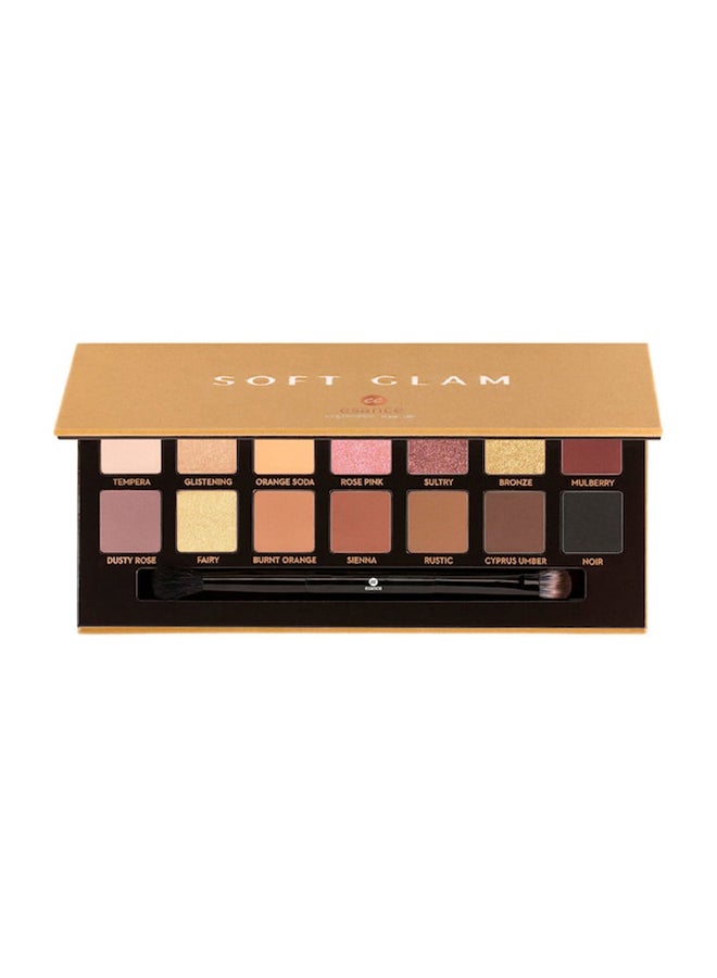 esance - 14-Shade Soft Glam Eyeshadow Palette Multicolour - Image 1