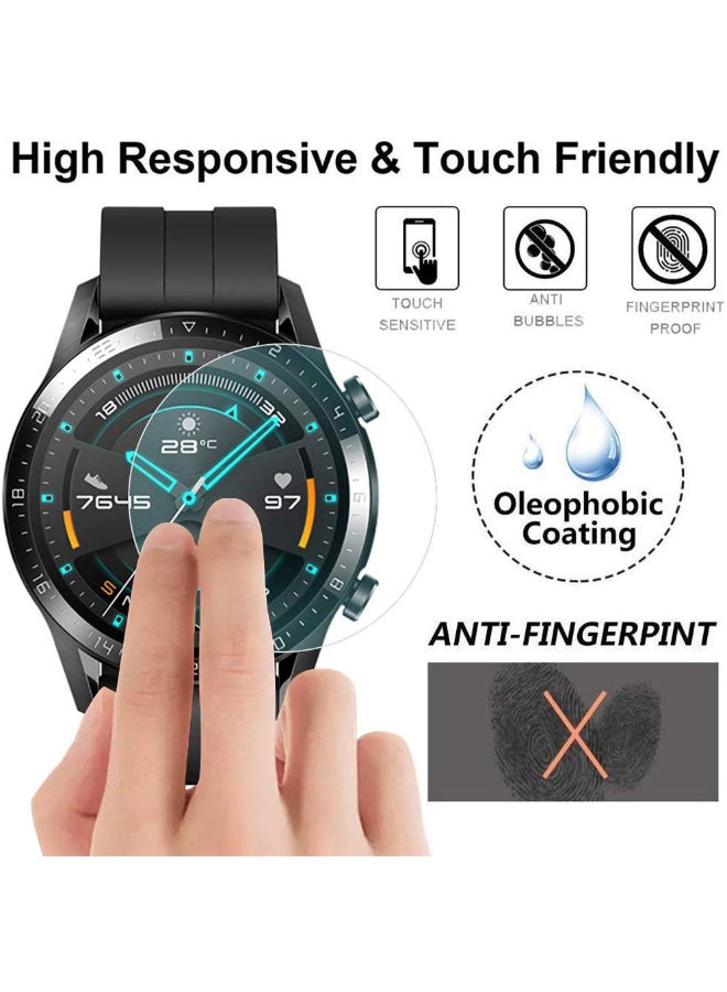 Eworld Screen Protector Film for Huawei Watch GT2 Clear  - Image 3